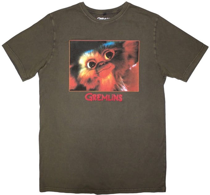 Gremlins - Gizmo Photo Heren Tshirt - M - Groen
