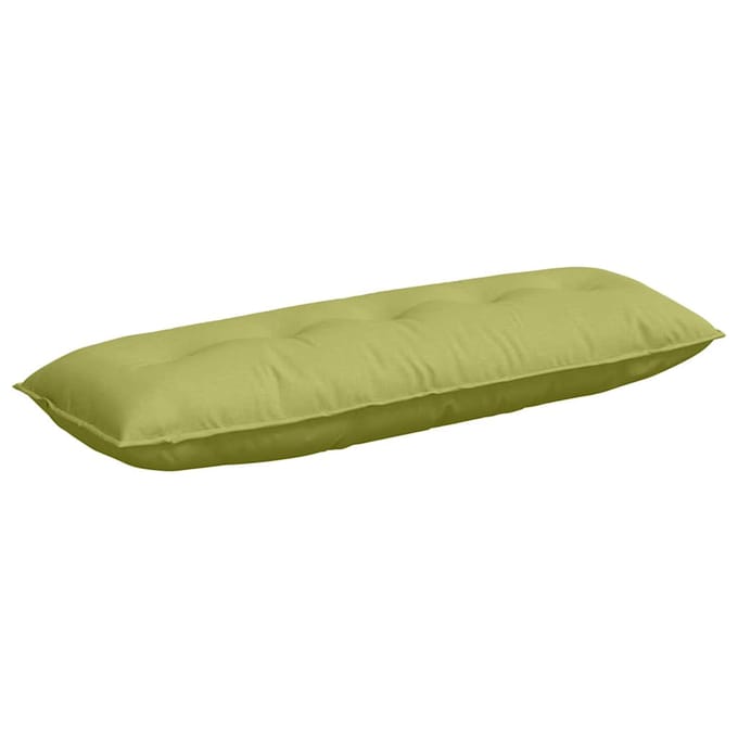 vidaXL - Rugkussen - Lichtgroen - 140 - x - 50 - x - 19 - cm - Stof