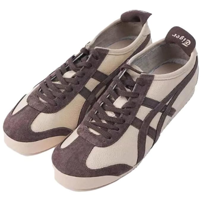 Baskets Unisexe Onitsuka Tiger Mexico 66 Beige Marron Chocolat 1183C076-256 38 beige