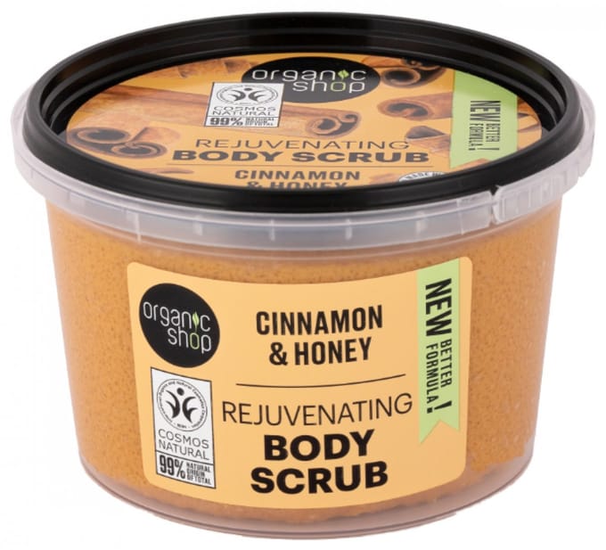 Organic Shop Rejuvenating Body Scrub Cinnamon - 250 ml