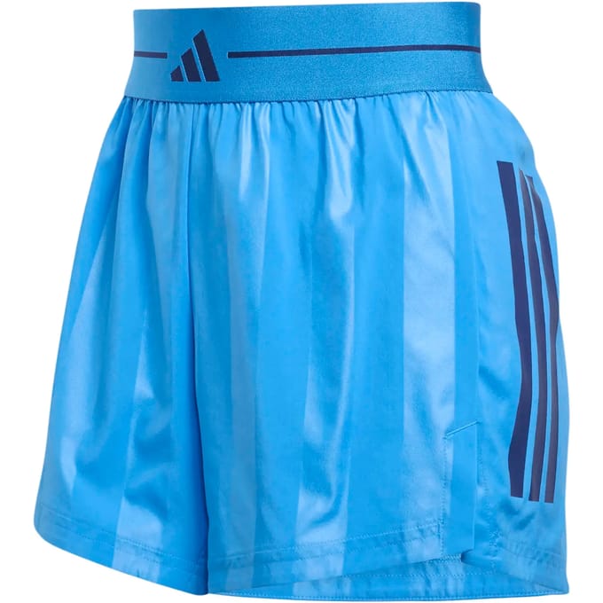Damesshort adidas Hyperglam 3-Stripes Emboss