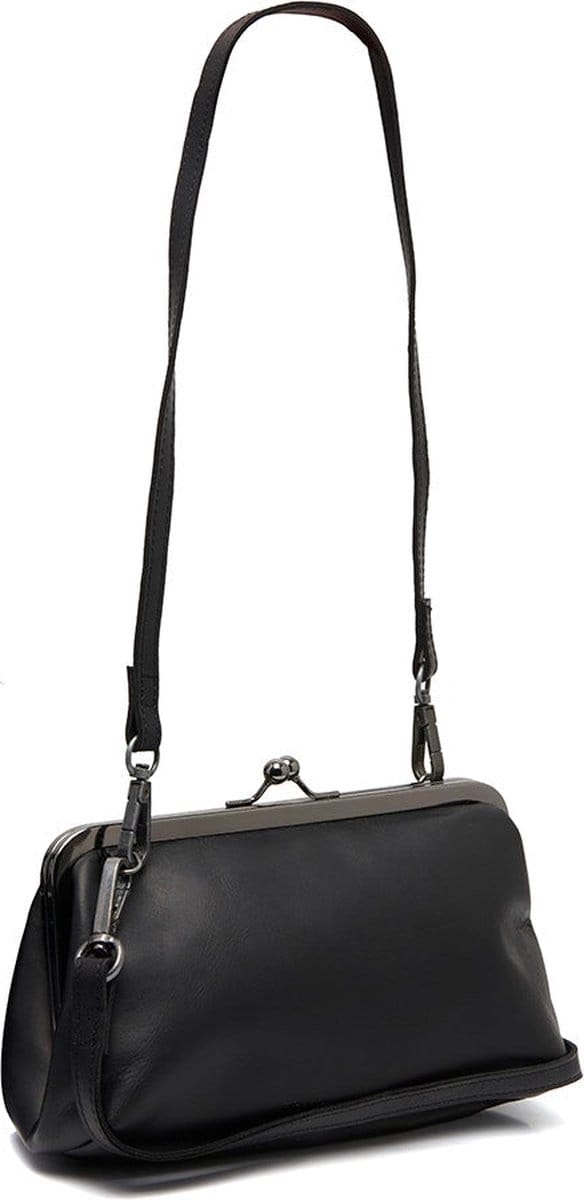 The Chesterfield Brand Schoudertas Koppeling Andrade Shoulderbag Black Zwart