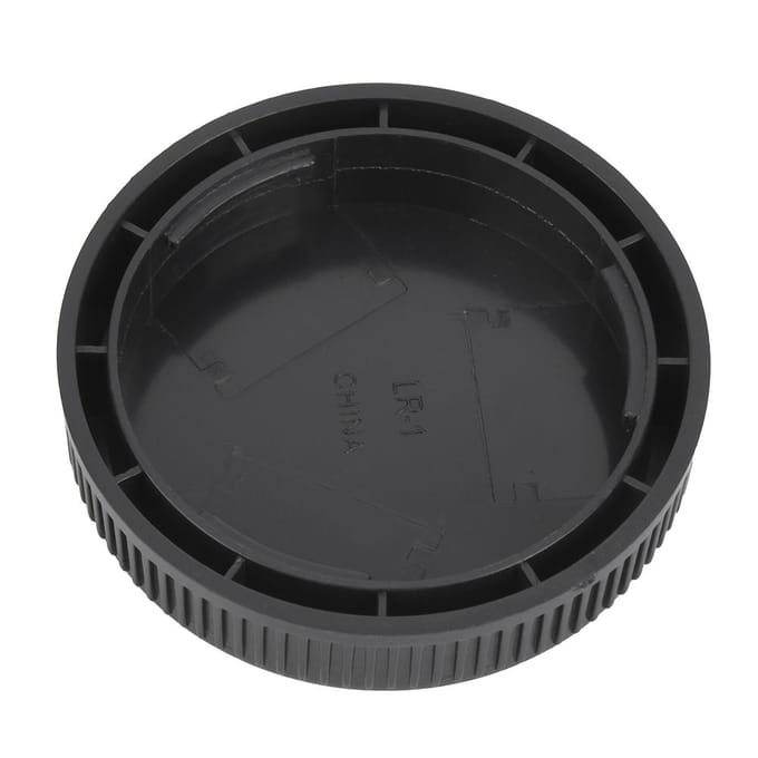 5 STUKS Draagbare Zwarte Plastic Om-vatting Achterste Lensdop voor Olympus OM Lenzen black