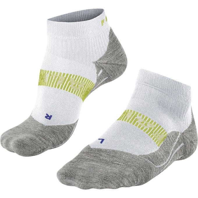 FALKE RU4 Cool Short anti-blaar functioneel materiaal hardloopsokken heren wit - maat 44-45