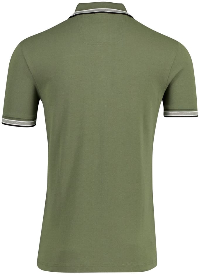 Poloshirt Boss Green Paddy groen regular fit met logo