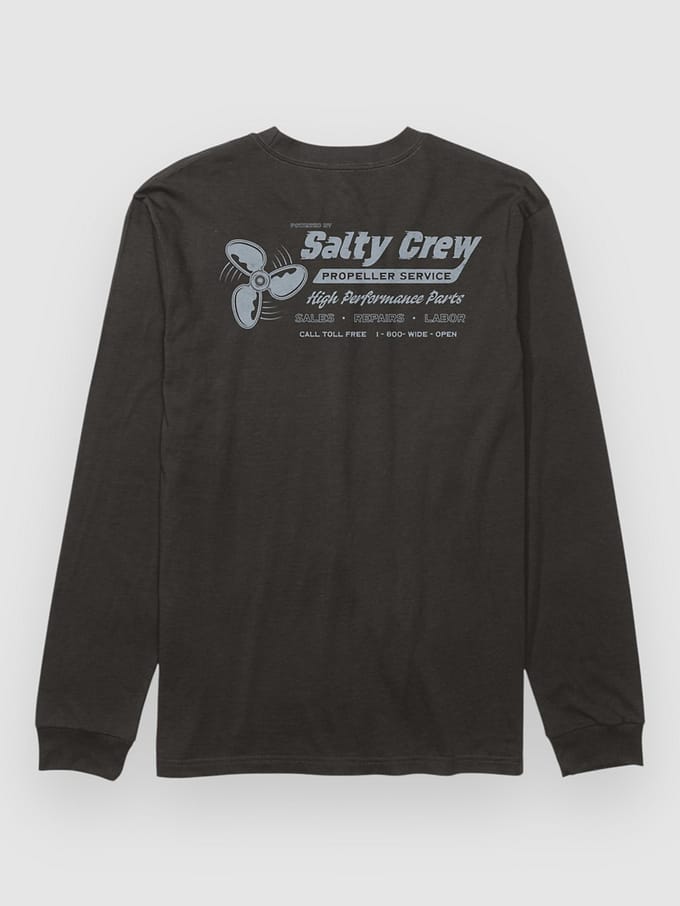 Salty Crew Props Longsleeve zwart