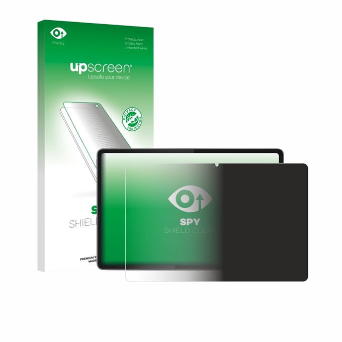 upscreen - privacy screenprotector voor Lenovo Yoga Tab 11.1" 2025 - Folie Beschermfolie Blauwlichtfilter