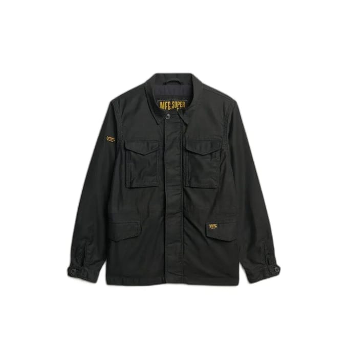 Superdry Collared M65 Jas Zwart XL Man