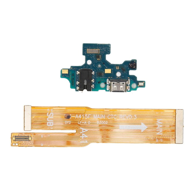 Mobiele Telefoon Dock Connector Kit PCB Telefoon Oplaadpoort Dock Connector Set voor A41 A415 beige