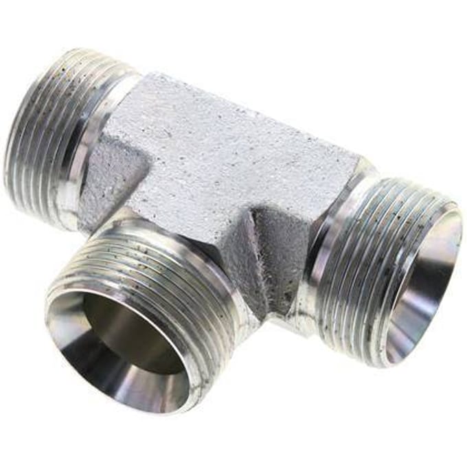 T-Fitting G1 1/4'' Buitendraad Staal 190bar (2669,5psi)