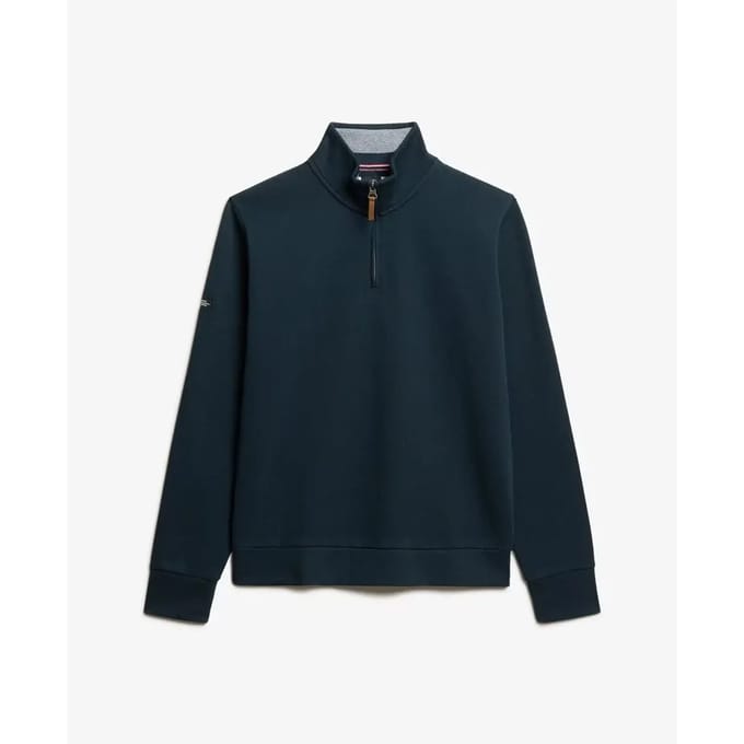 Sweater met ritskraag Superdry Core Henley