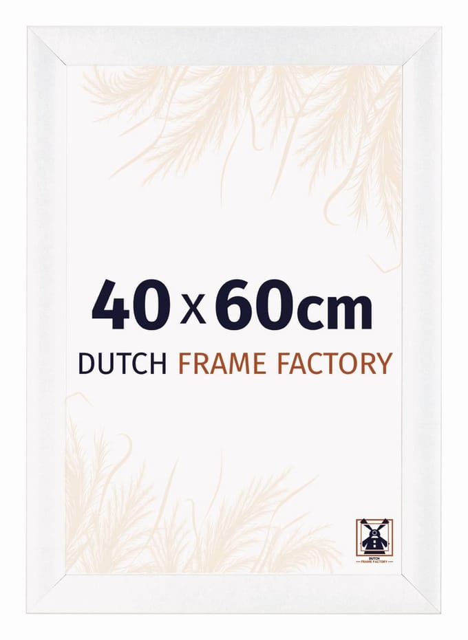 Fotolijst 40x60 cm - MDF - Wit Mat - Praag