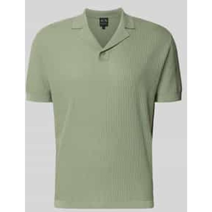 Regular fit Poloshirt met Reverskraag en V-hals