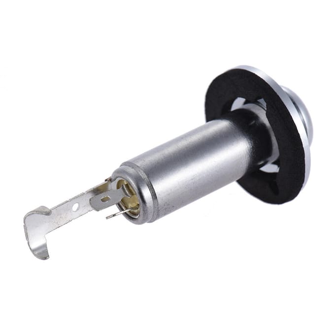 Akoestische elektrische gitaar mono eindpin eindpin jack socket plug met schroeven zilver