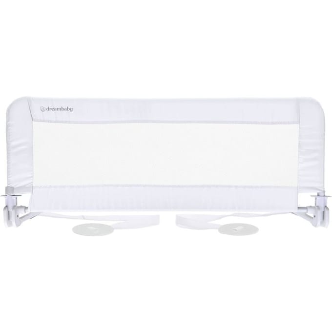 DREAMBABY Barriere de lit Extra large PHoeNIX - Pliable et portable - L 110 x L 45,5 cm - Blanche