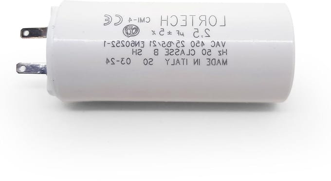 Condensator - Startcondensator - Rolluikmotor - 25 µF - 25 mm - Niet van toepassing