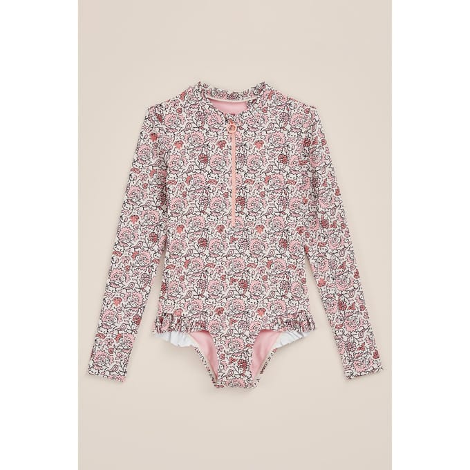 We Fashion Bathing-suit Light Pink Größe: 110/116 | Bademode Outlet | kids | Rosa