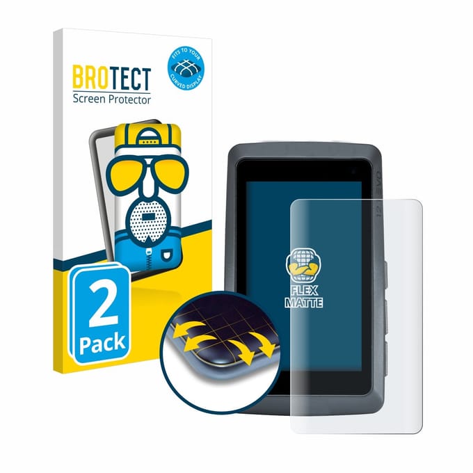 BROTECT - Screenprotector voor Sigma ROX 12.1 EVO - Folie Beschermfolie matte volledig dekking 2 Stuks
