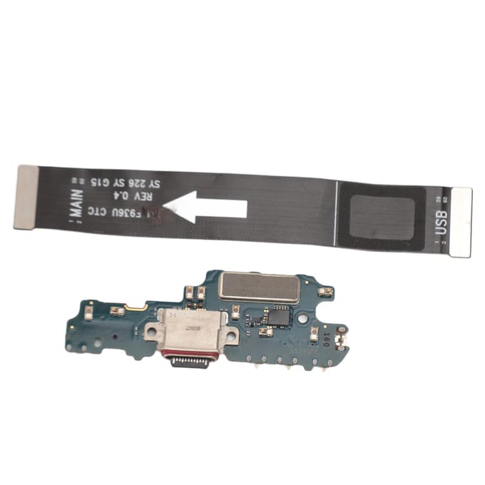 Telefoon Oplaadpoort Dock Connector USB met Hoofdbord Aansluiting Flex Kabel Reparatiegereedschap voor black