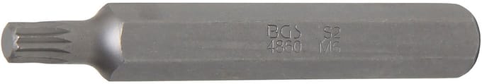 BGS bitlengte 75 mm aandrijving externe zeskant 10 mm (3/8")...