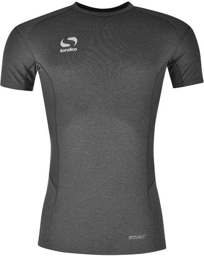 Sondico ondershirt korte mouw - Heren - Grey Marl - L