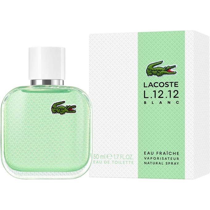 Lacoste Eau de Lacoste L.12.12. Blanc Eau Fraîche EDT Spray 50ml