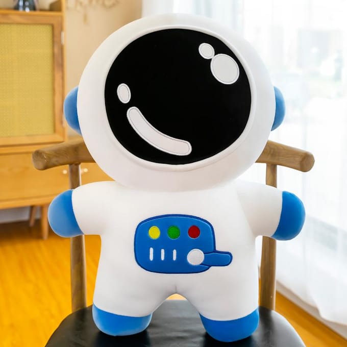 Peluche astronaute Poupée astronaute Oreiller de couple Poupée de chiffon Fille 48cm