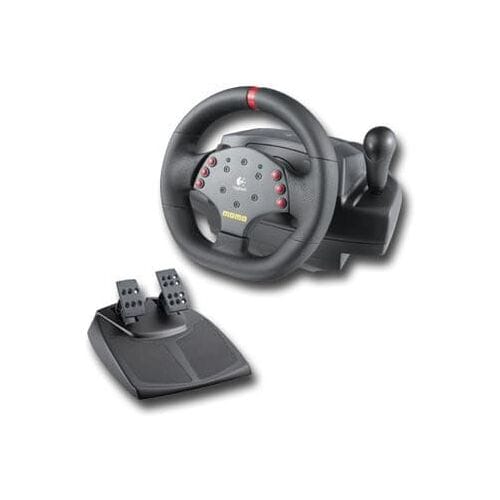 Logitech Momo Stuur Incl. Pedalen Ook Voor PS3-Standaard (PC) Gebruikt