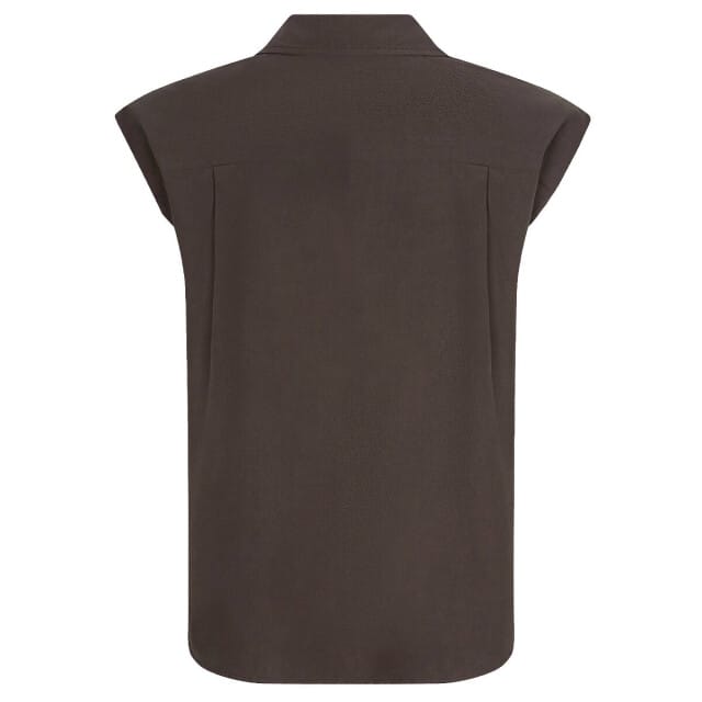Ydence Blouse Sabrina Dames - Jurken - Bruin - Maat M