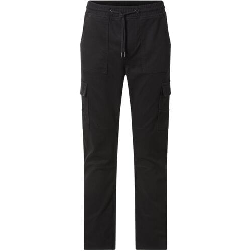 ESMARA MEN Heren cargo joggingbroek (Zwart, XL)