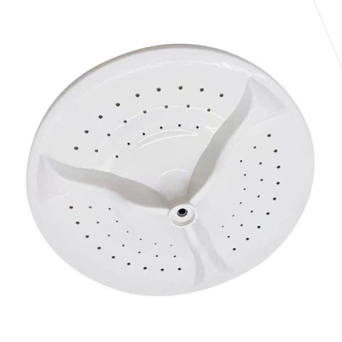 Laveur Plateau Lave-linge Pièce de Rechange Accessoires pour Appareils Électroménagers white