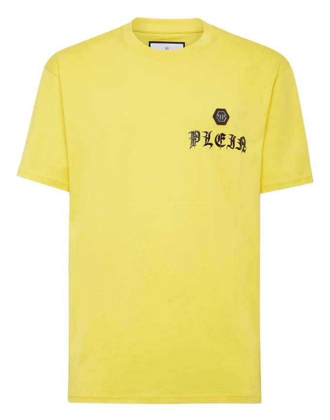 T-Shirt Ronde Hals Gothic Plein