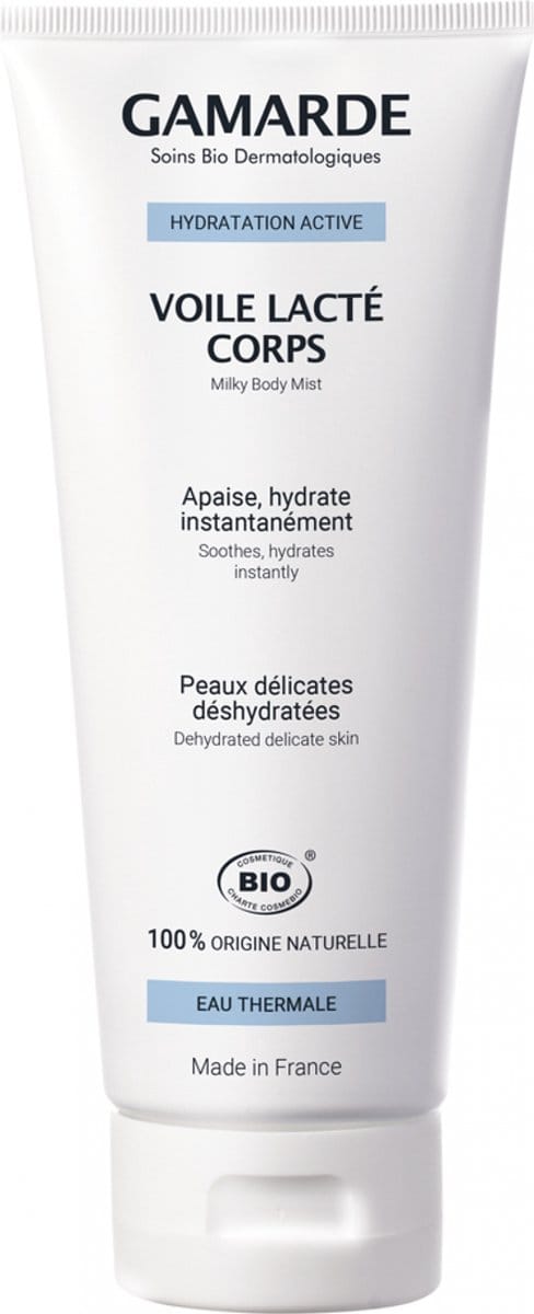 Gamarde Hydratatie Actieve Voile Lacté Corps Bio 200 ml