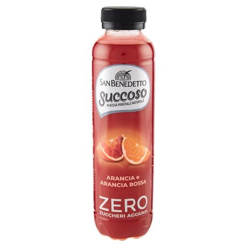 Boisson orange et orange sanguine - san benedetto - 0,4 l zéro sans sucre
