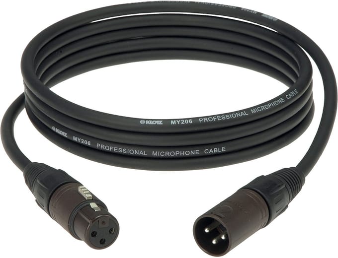 Klotz M1FM1K0500 Microkabel 5 m - Microfoonkabel
