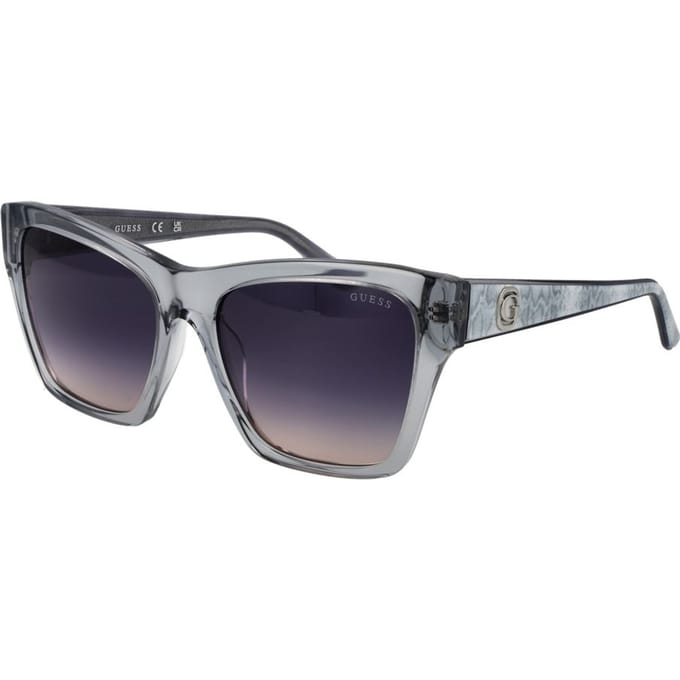 Lunettes de soleil femme Guess Gu00113 20b Transparent Grey/55-17-140
