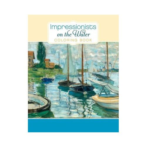 Impressionists On The Water Colouring Book - Pomegranate