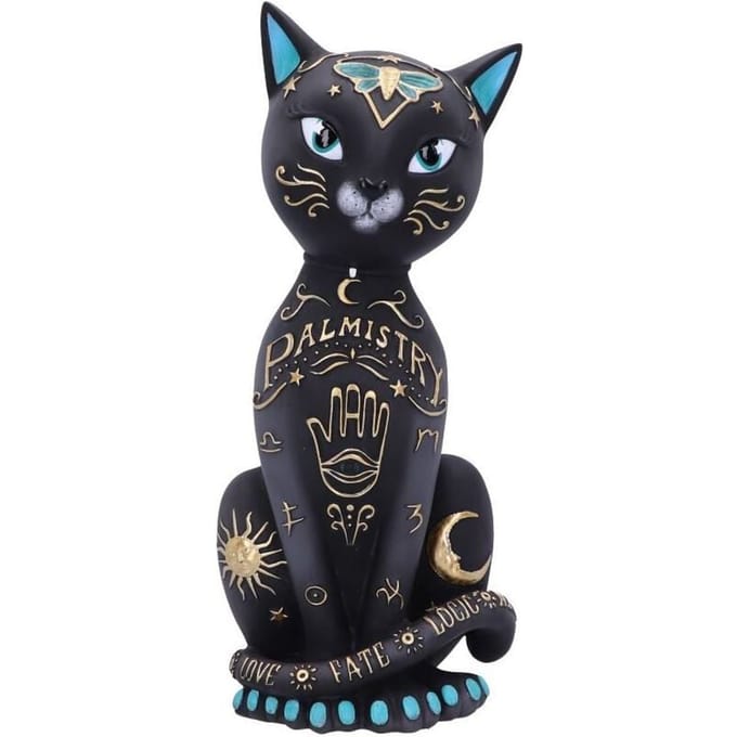 Nemesis Now - Gothic beeld - Fortune Kitty - voor Geen - standaard