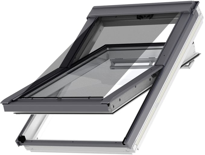VELUX Buitenzonwering - Zwart - Handbediend - MHL MK12 5060