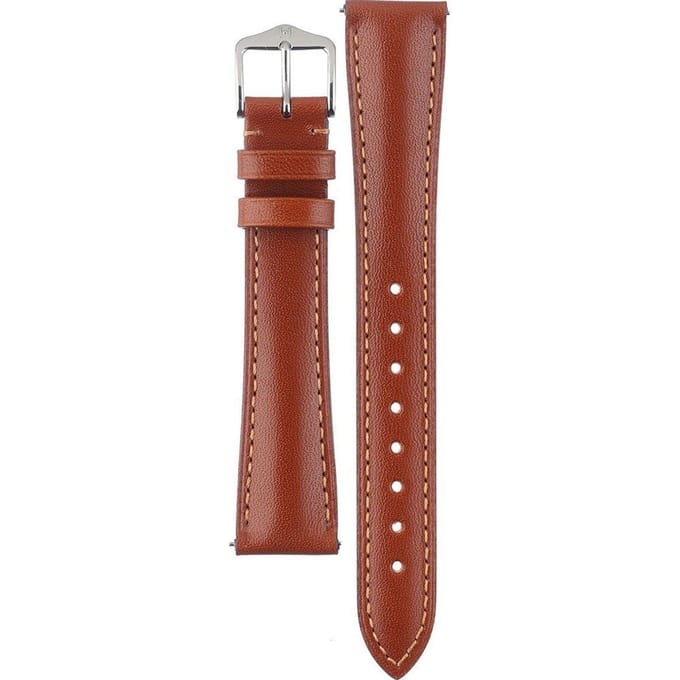 Hirsh Horlogeband Siena Cognac - Leer - 18mm