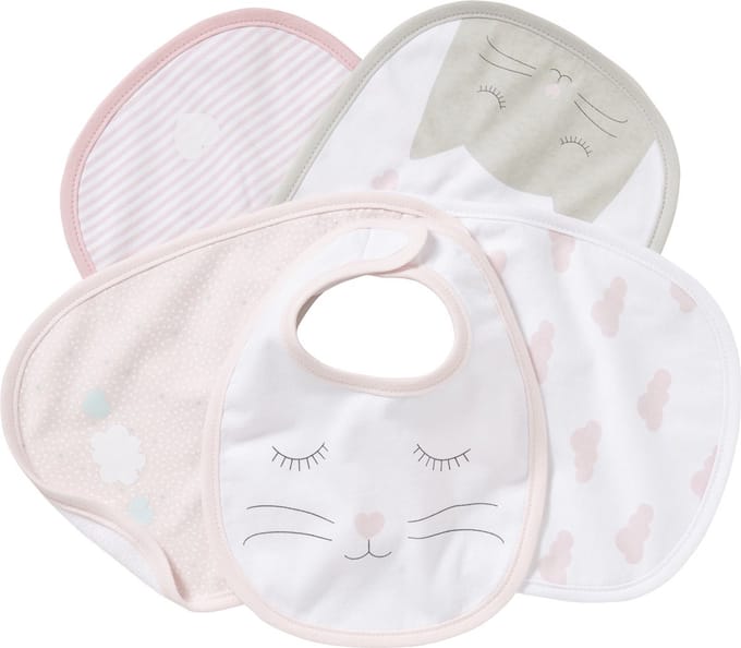Vertbaudet Set met 5 slabbetjes