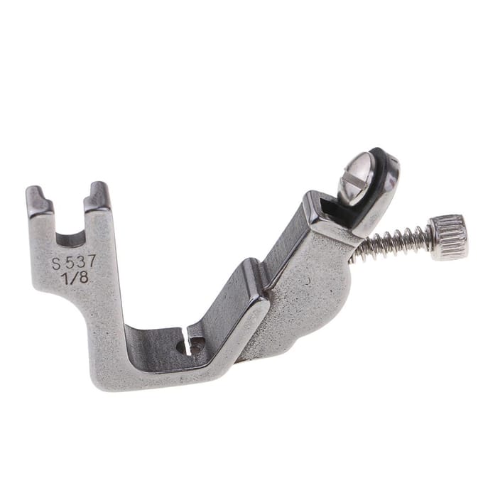 Elastisch plooien plooien naaivoet voor industriële naaimachine maat 1 Size 1 gray