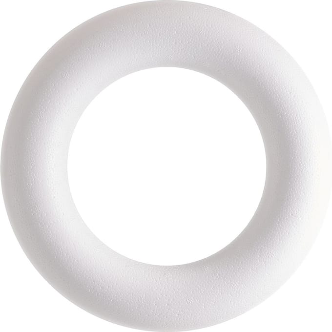 Piepschuim ring vol - Ø approx. 25 cm