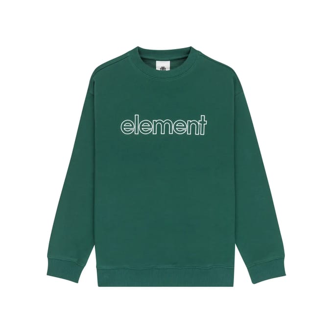 Element Central Lowcase Sweatshirt Groen 12 Years Jongen