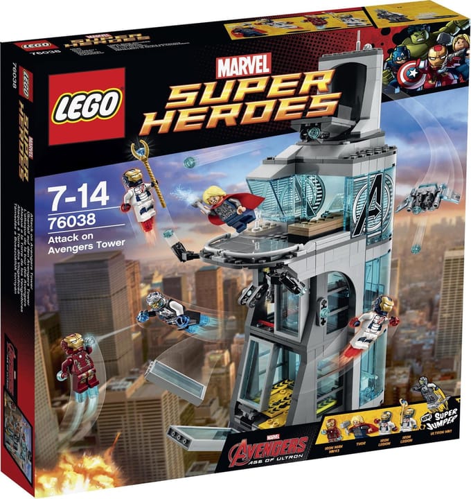 Aanval op de Avengers toren