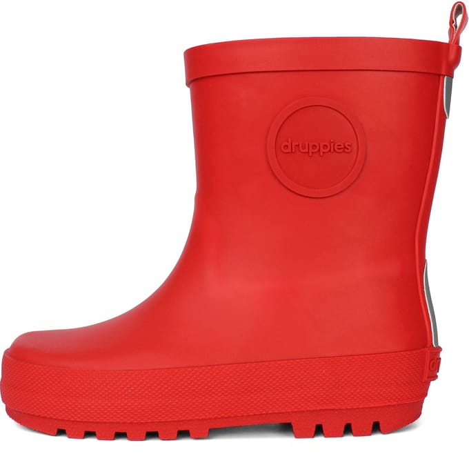 Druppies Regenlaarzen Dames - Rode Rubber Laarzen - Trendy - Adventure Boot - Maat 41