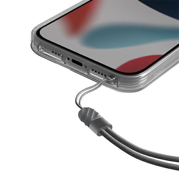 Étui pour iPhone 13 UNIQ Heldro avec sangle Iridescente