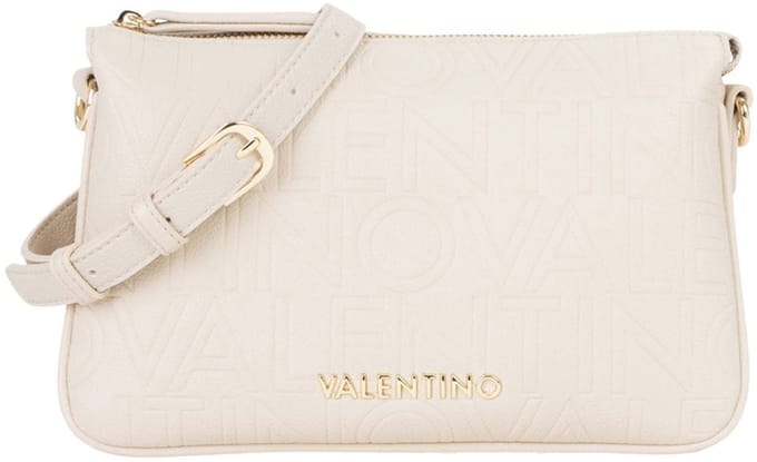 VALENTINO schoudertas Pansy Crossbody Bag Ecru beige