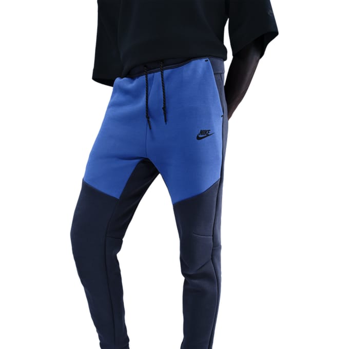 Nike Tech Fleece Broeken Heren - Blauw - Maat M