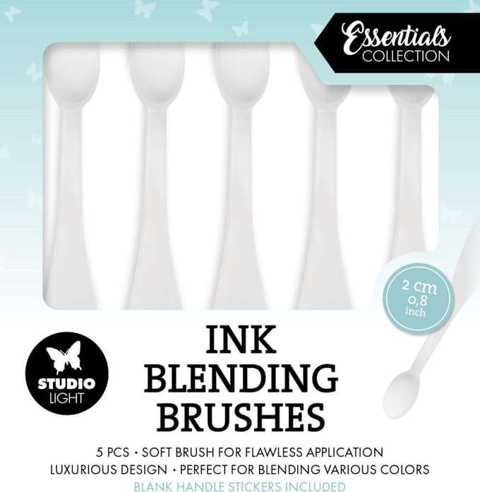 Ink blending brushes 2cm 5 stuks